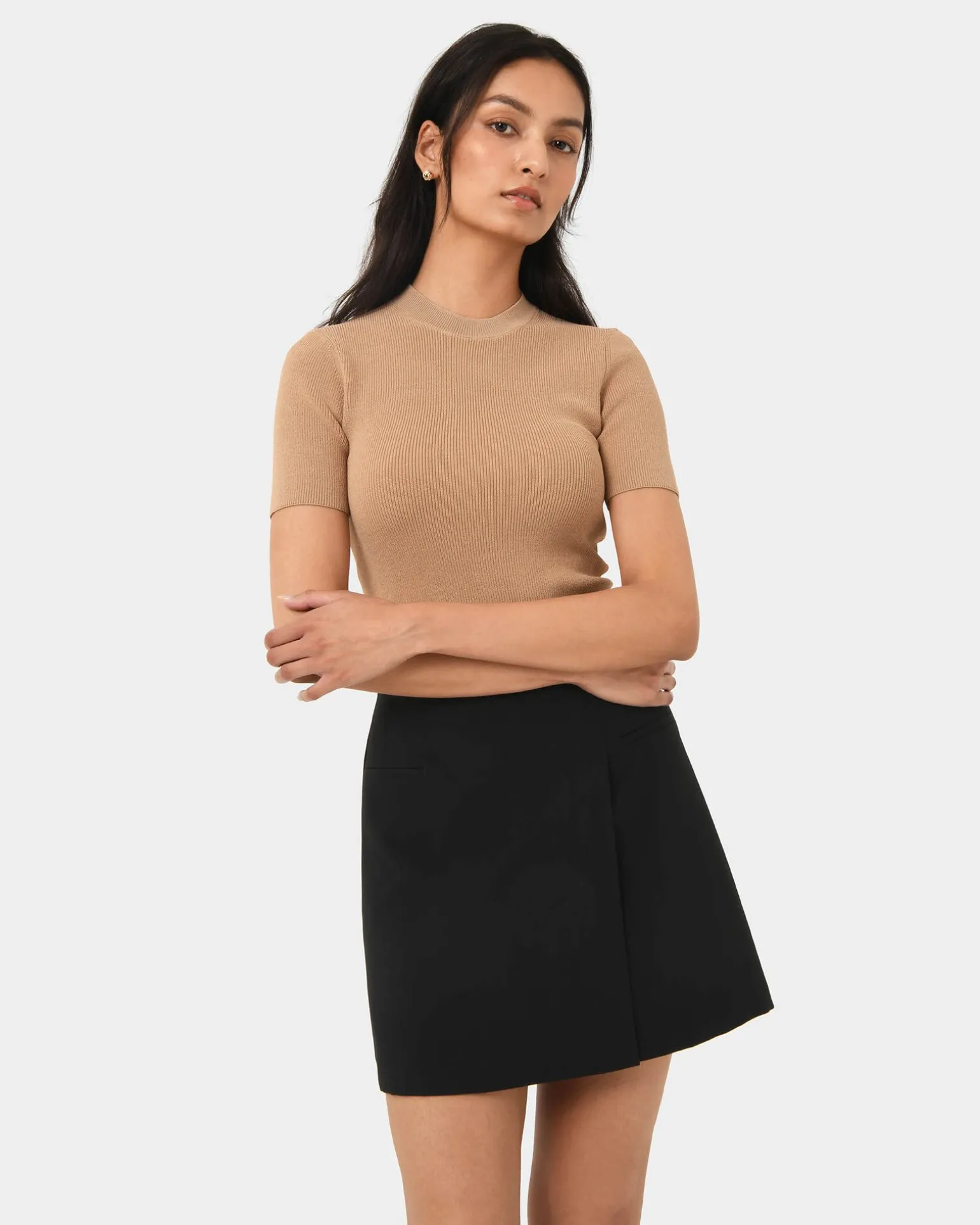 Murphy Crop Knit Top