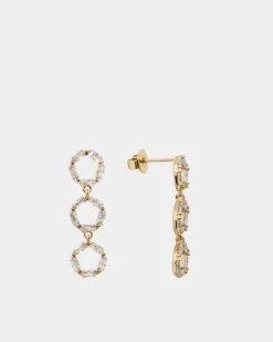 Naya 16k Gold Plated Earrings