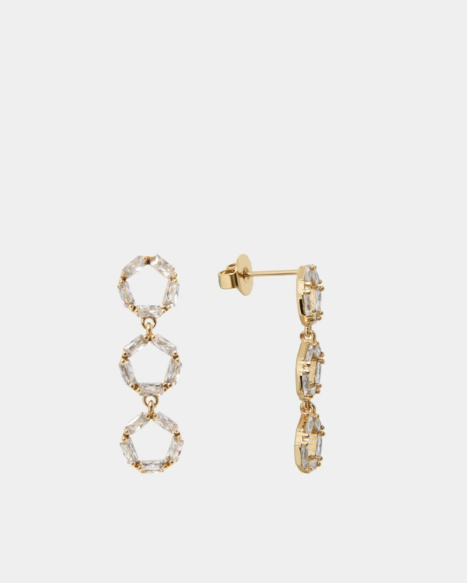 Naya 16k Gold Plated Earrings