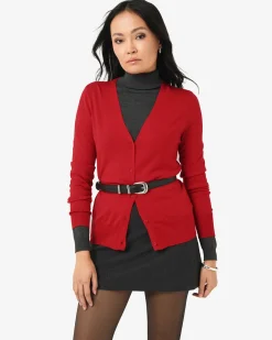 Nicolette V-neck Knit Cardigan