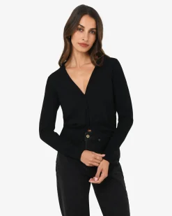 Nicolette V-neck Knit Cardigan