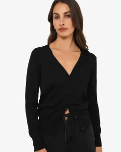 Nicolette V-neck Knit Cardigan