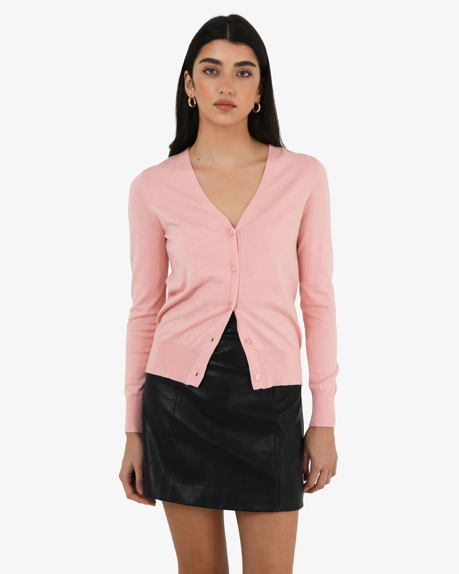 Nicolette V-neck Knit Cardigan