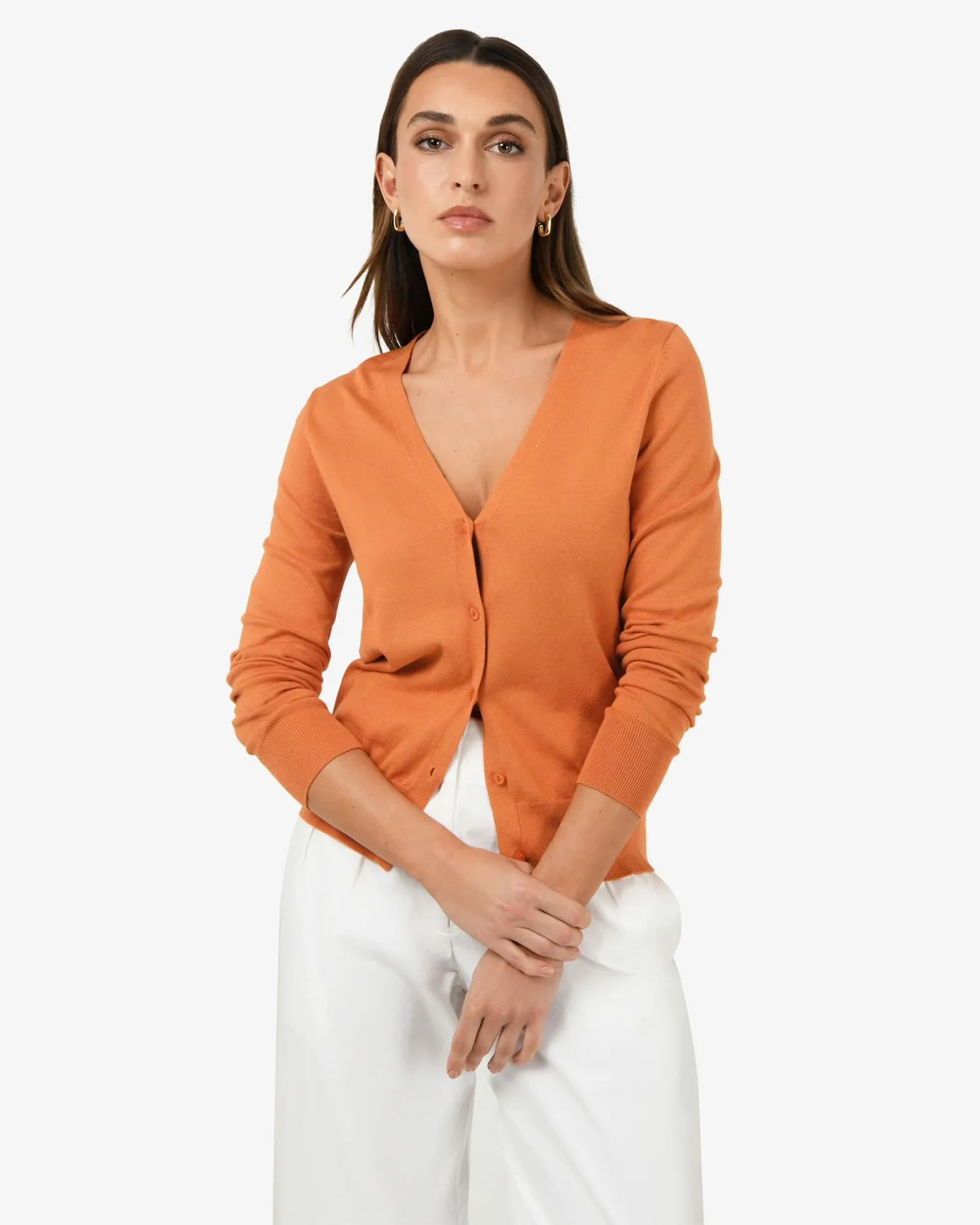 Nicolette V-neck Knit Cardigan
