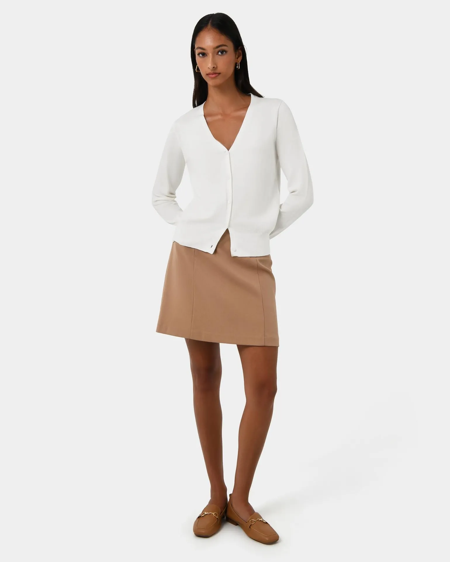 Nicolette V-neck Knit Cardigan