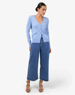 Nicolette V-neck Knit Cardigan
