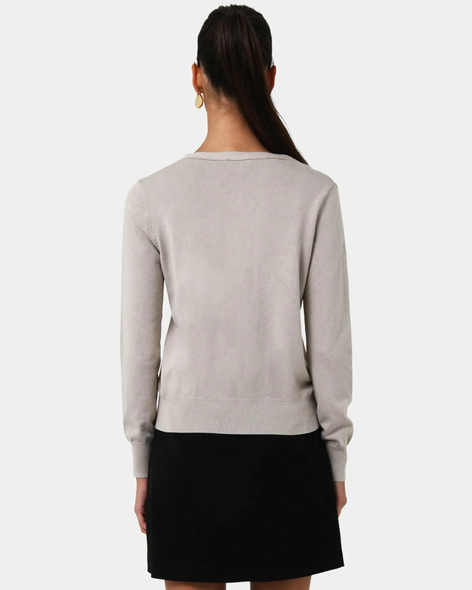 Nicolette V-neck Knit Cardigan
