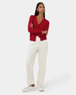 Nicolette V-neck Knit Cardigan