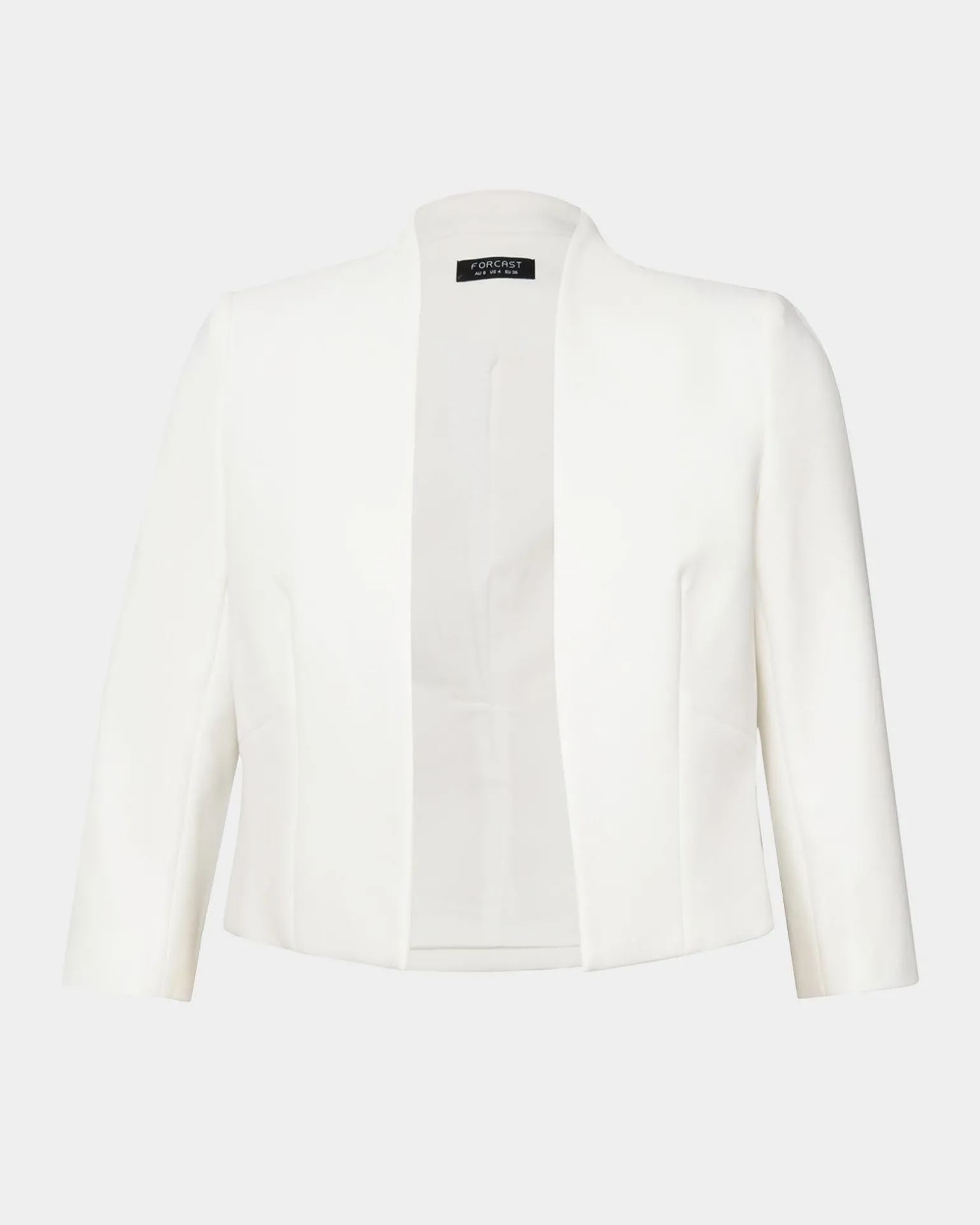 Nikki Collarless Crop Jacket