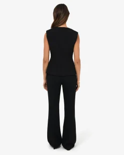 Nikki Collarless Vest