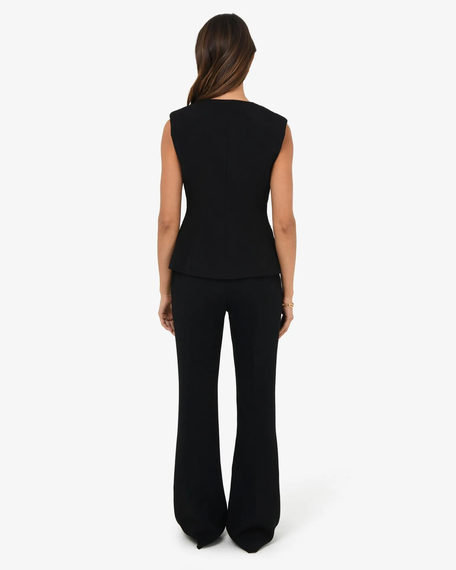 Nikki Collarless Vest