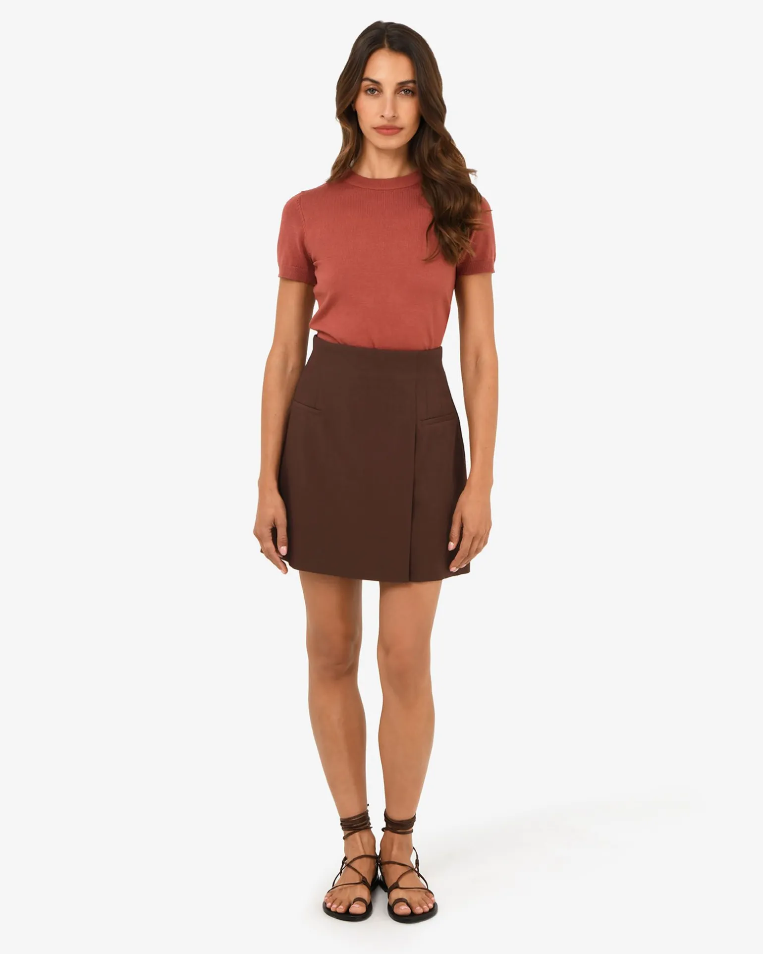 Nikki Mini Wrap Skirt