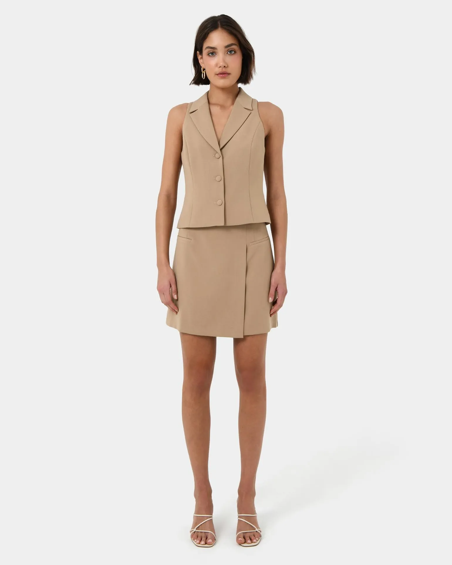 Nikki Mini Wrap Skirt