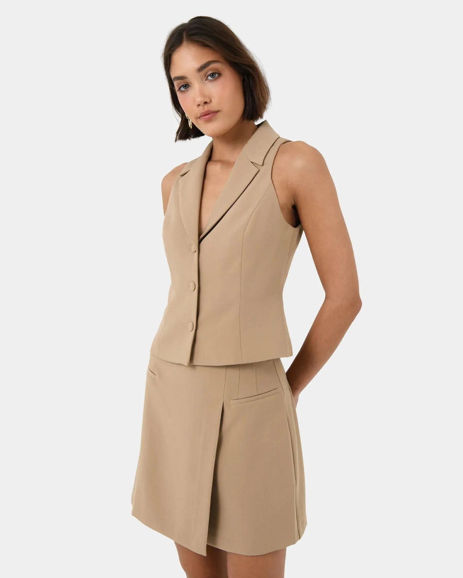 Nikki Mini Wrap Skirt