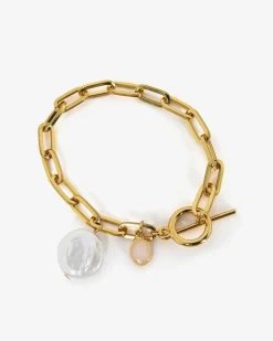 Noa Pearl Chain Bracelet
