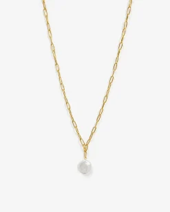 Noa Pearl Chain Necklace