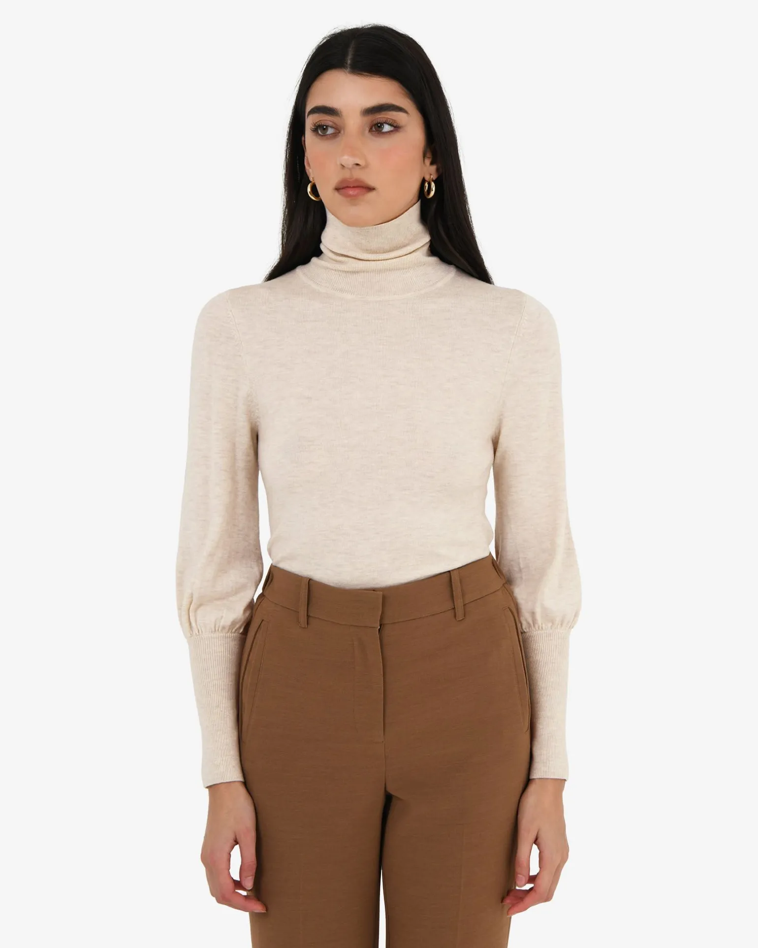 Nolan High Neck Knit