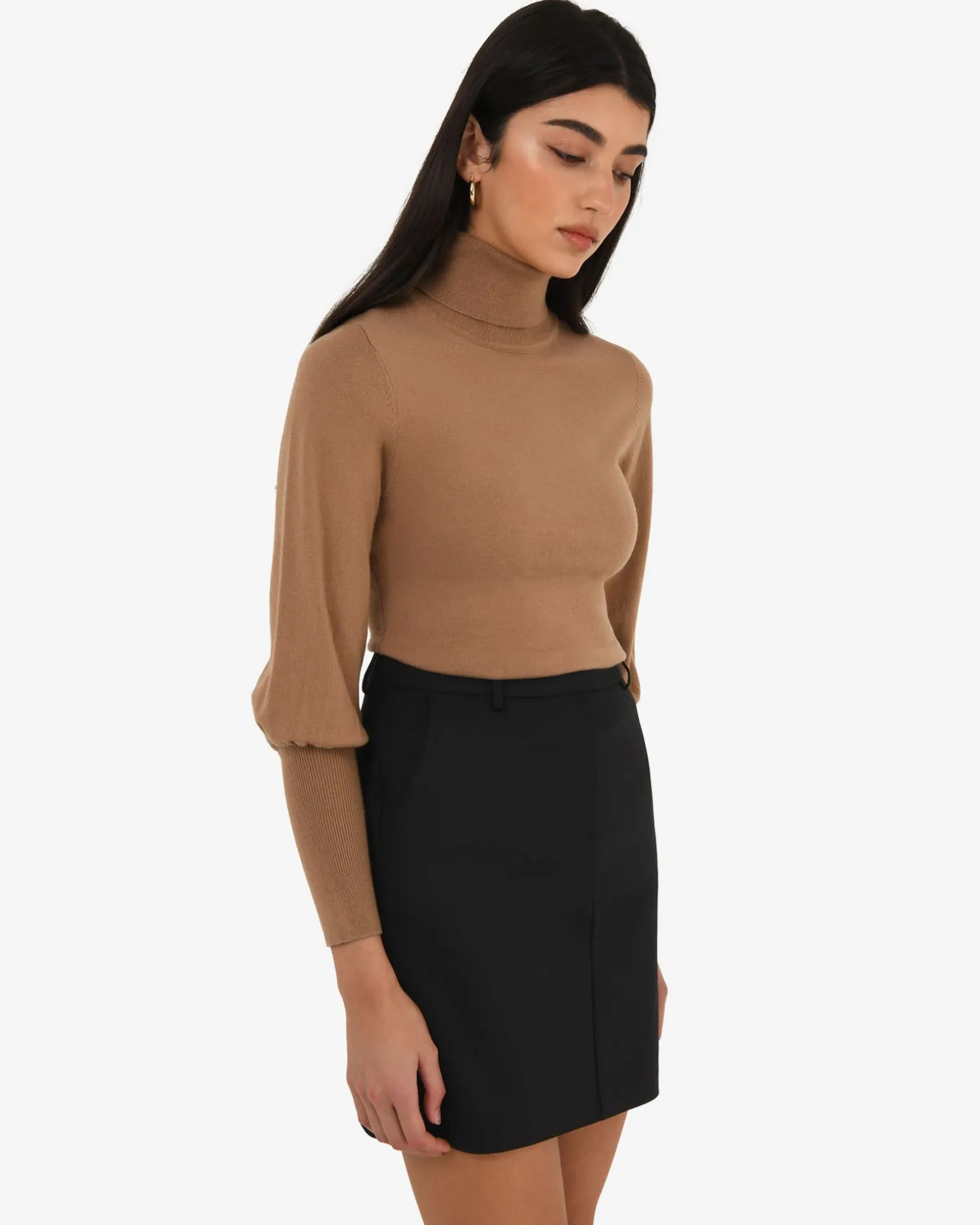Nolan High Neck Knit