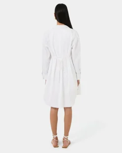 Oakley Cotton Tie Shirt Dress