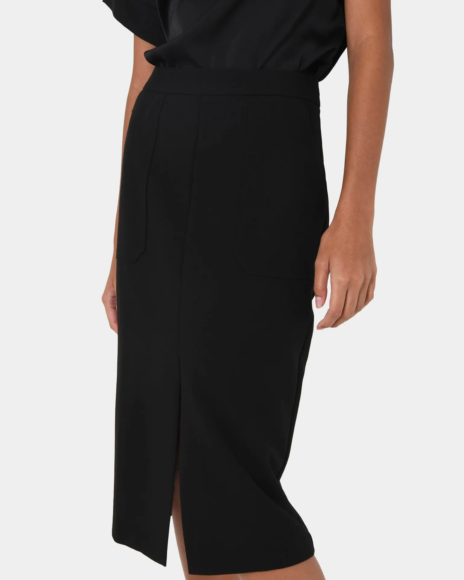 Orlanda Front Slit Skirt
