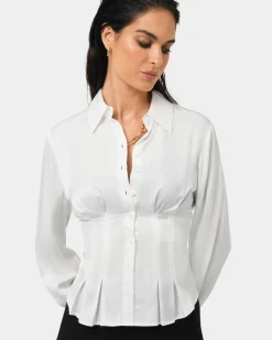 Paige Gathered Shirt