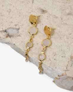Pearl Mirage Drop Earrings