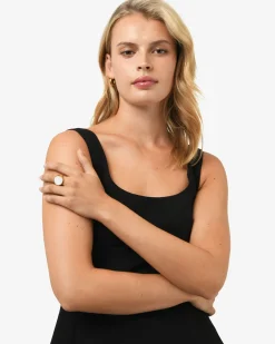 Pearl Mirage Statement Ring