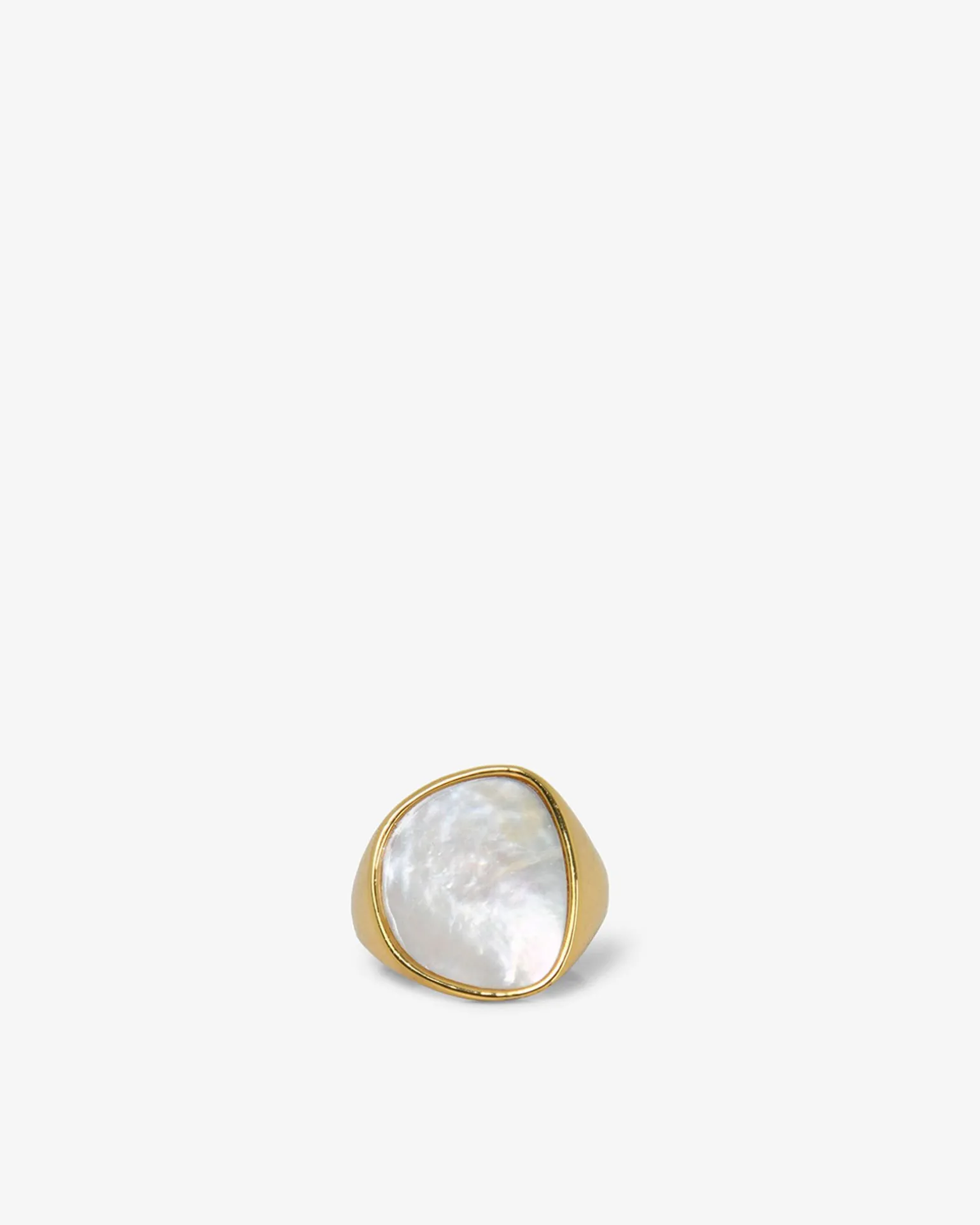Pearl Mirage Statement Ring