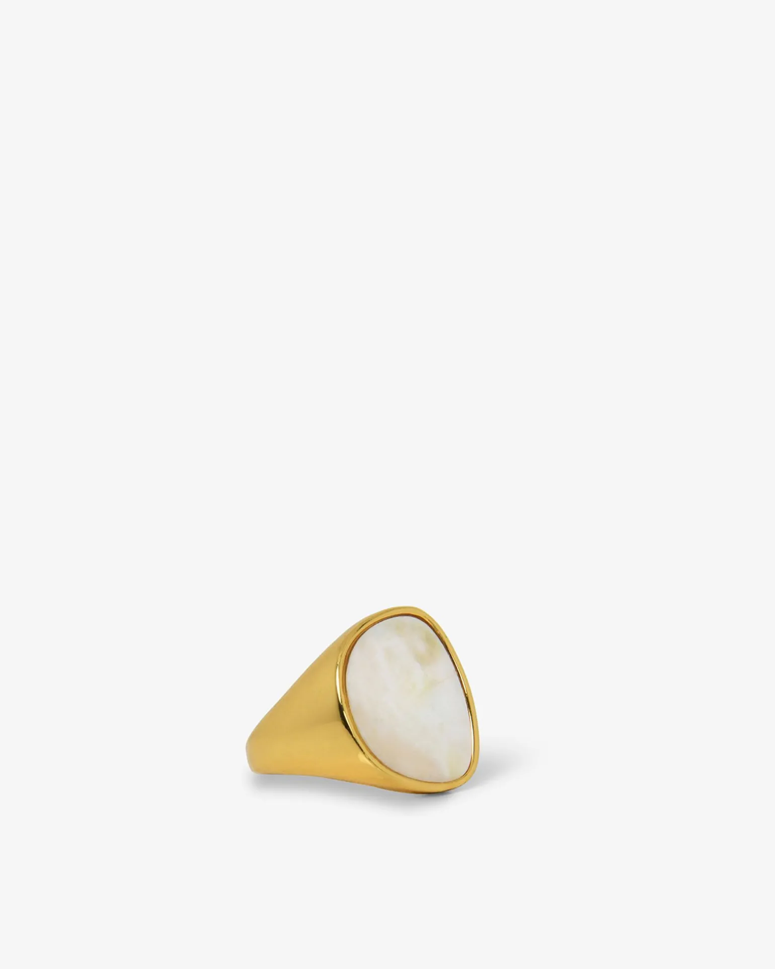 Pearl Mirage Statement Ring