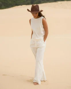 Perry Linen Tailored Pants