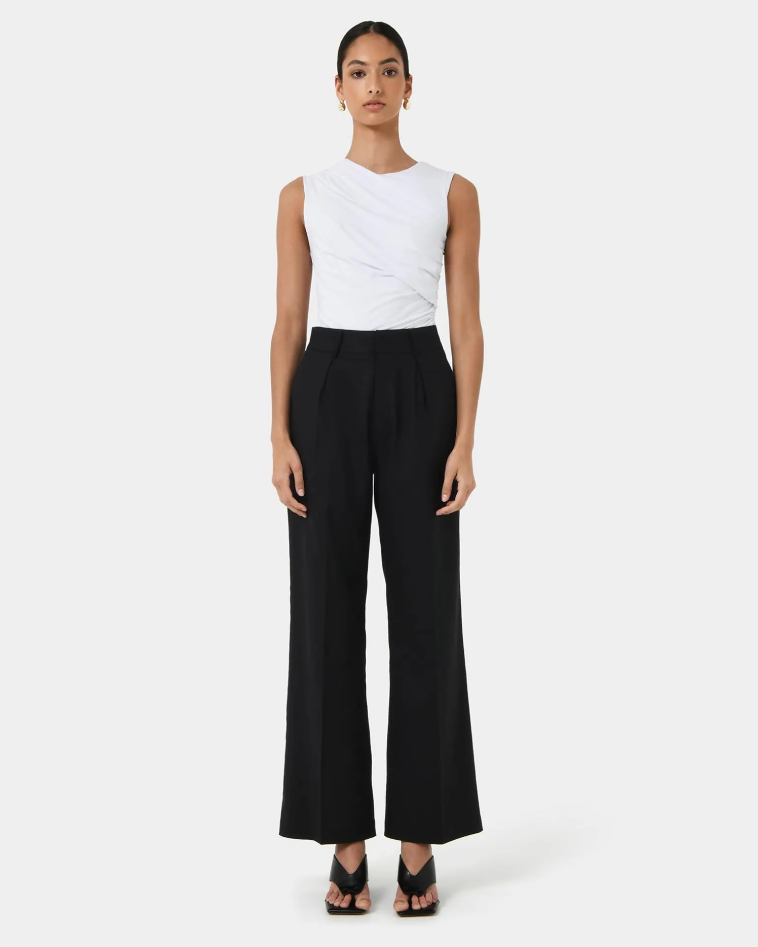 Perry Linen Tailored Pants