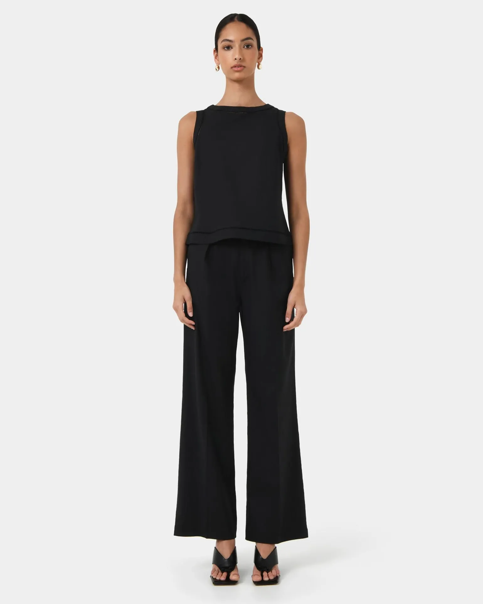 Perry Linen Tailored Pants