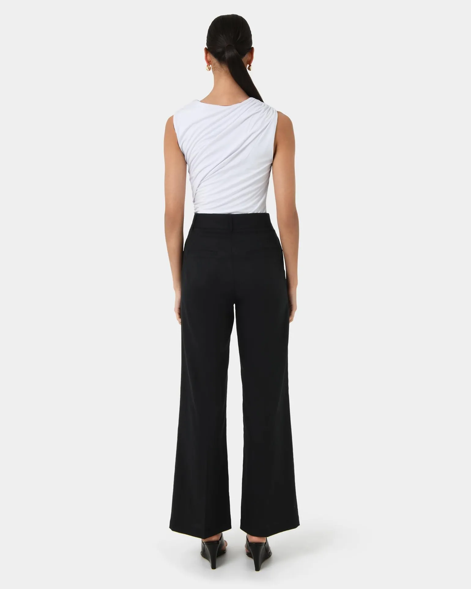 Perry Linen Tailored Pants