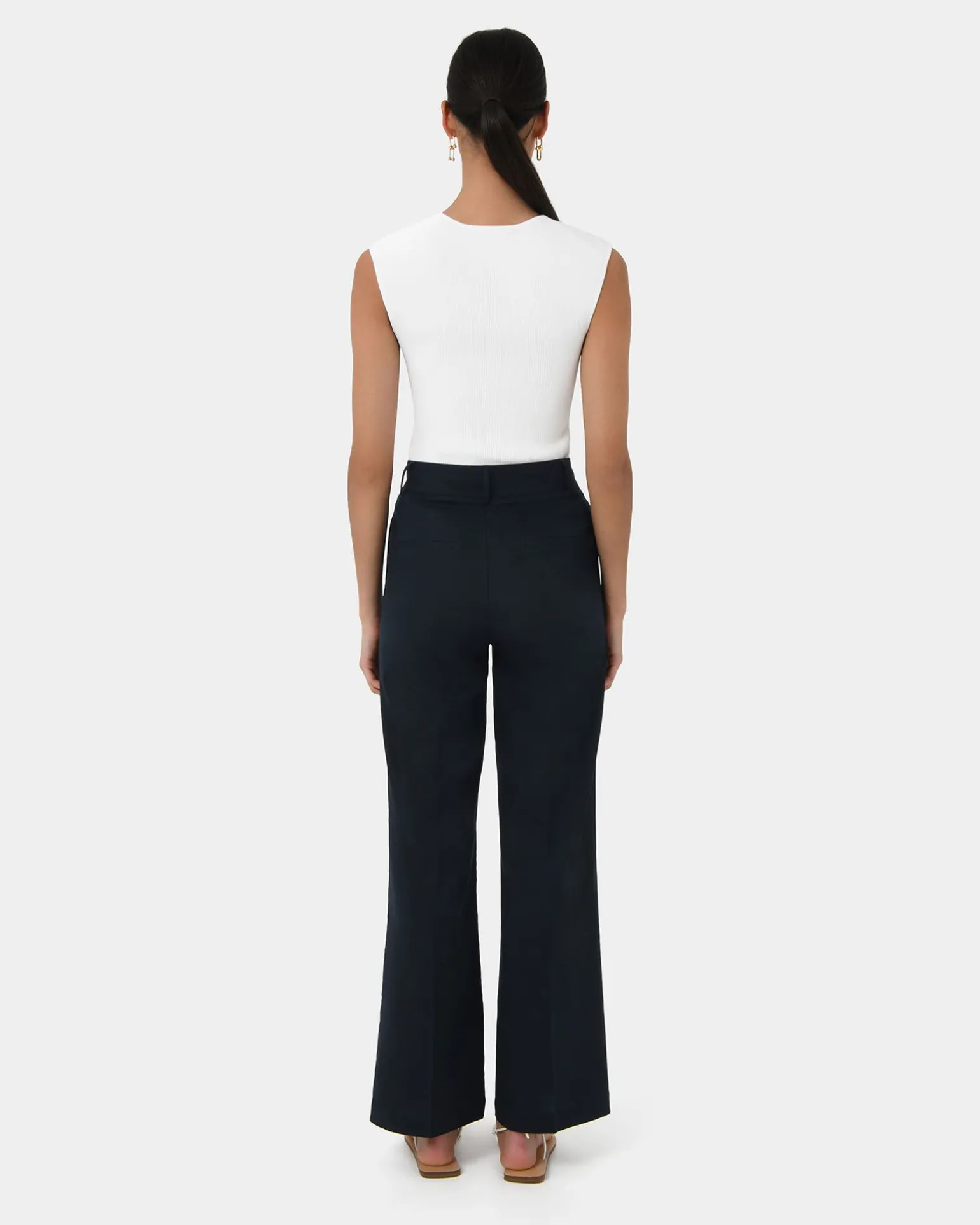 Perry Linen Tailored Pants