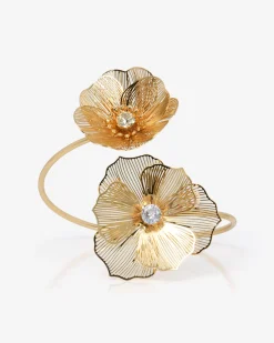 Petal Statement Cuff Bracelet