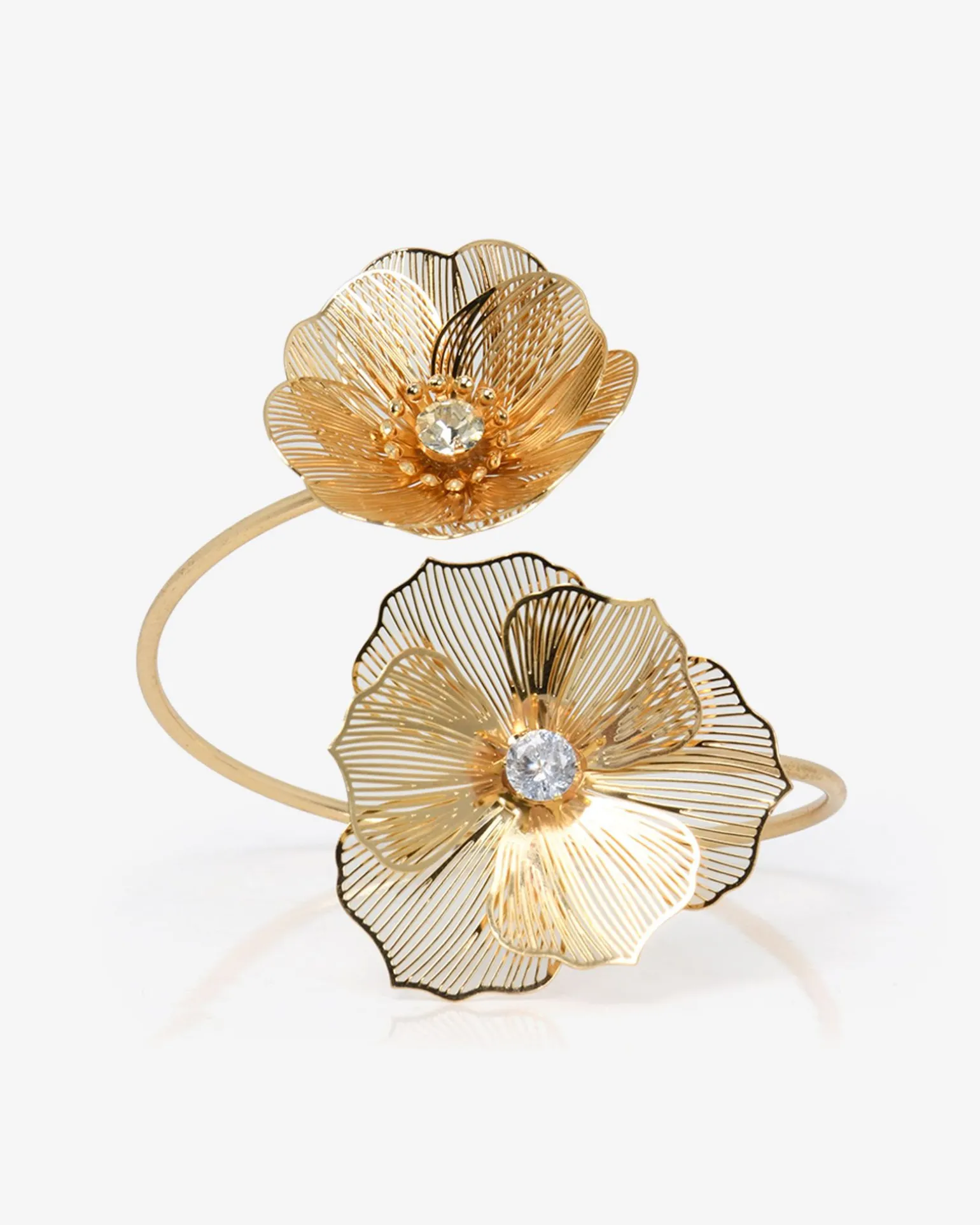 Petal Statement Cuff Bracelet