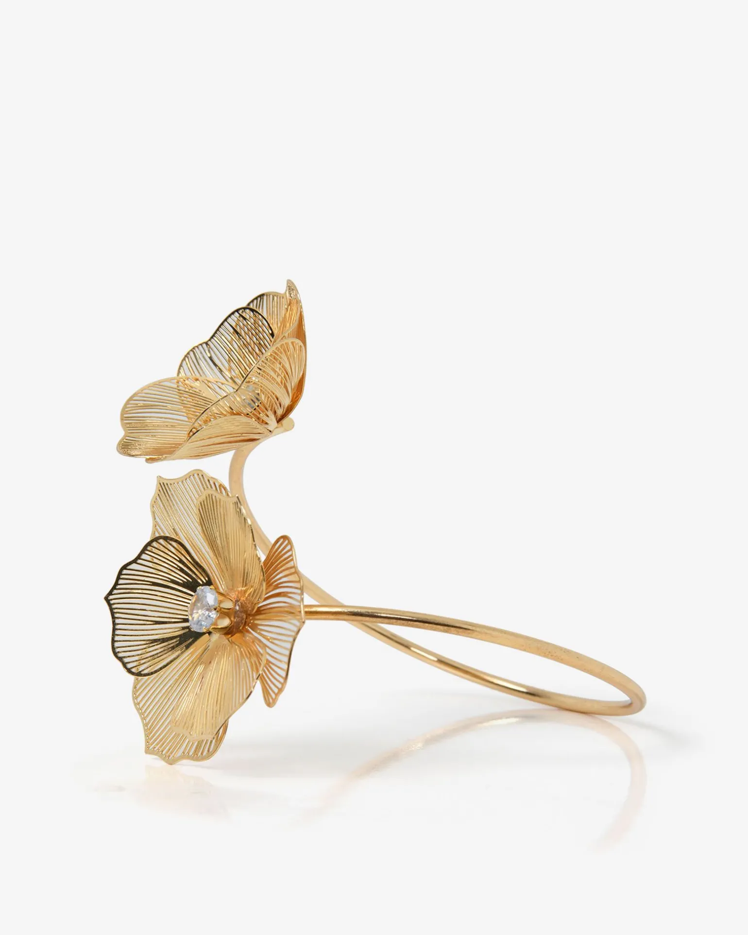 Petal Statement Cuff Bracelet
