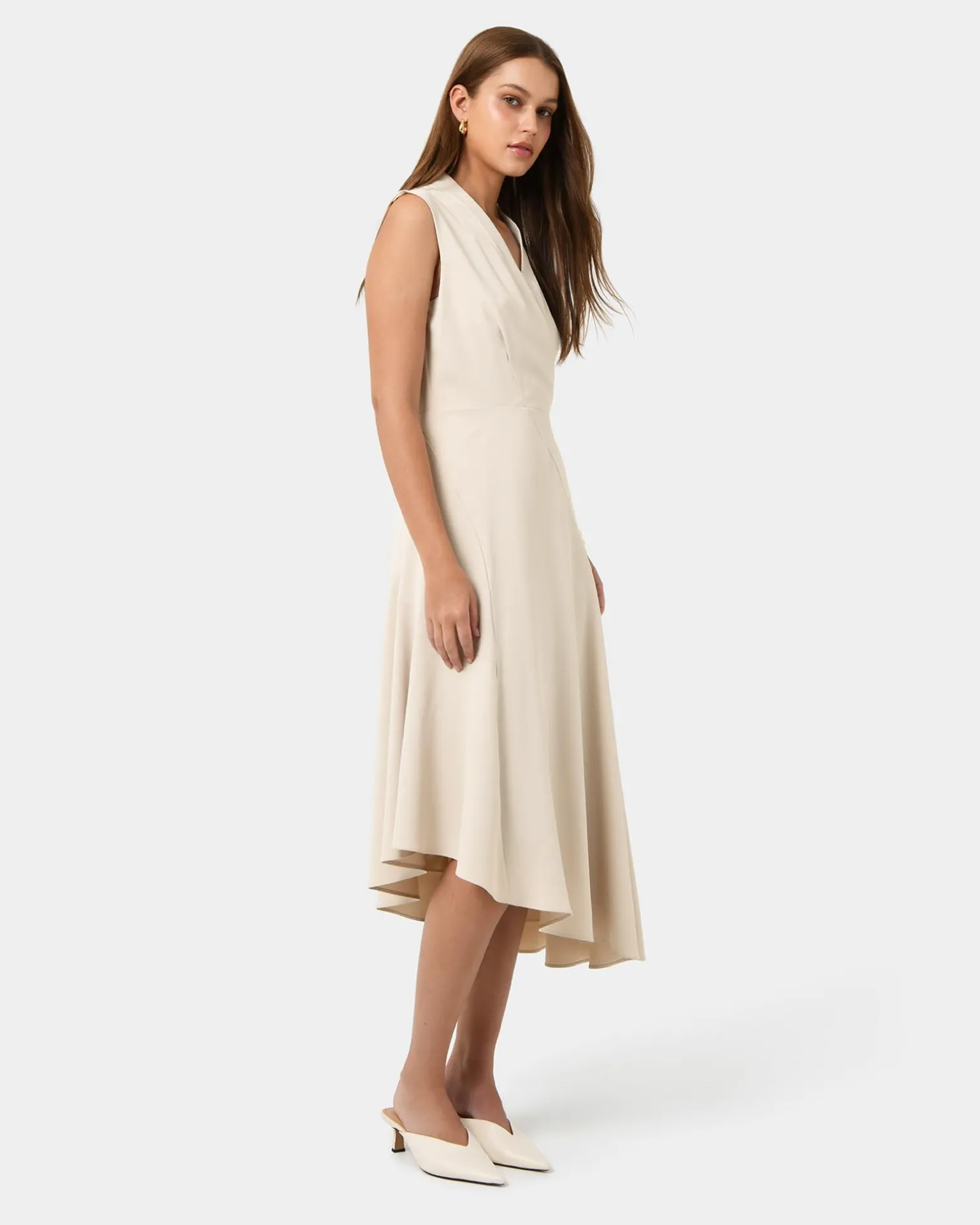 Polly Bias Midi Dress