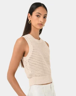 Quinta Open Knit Top