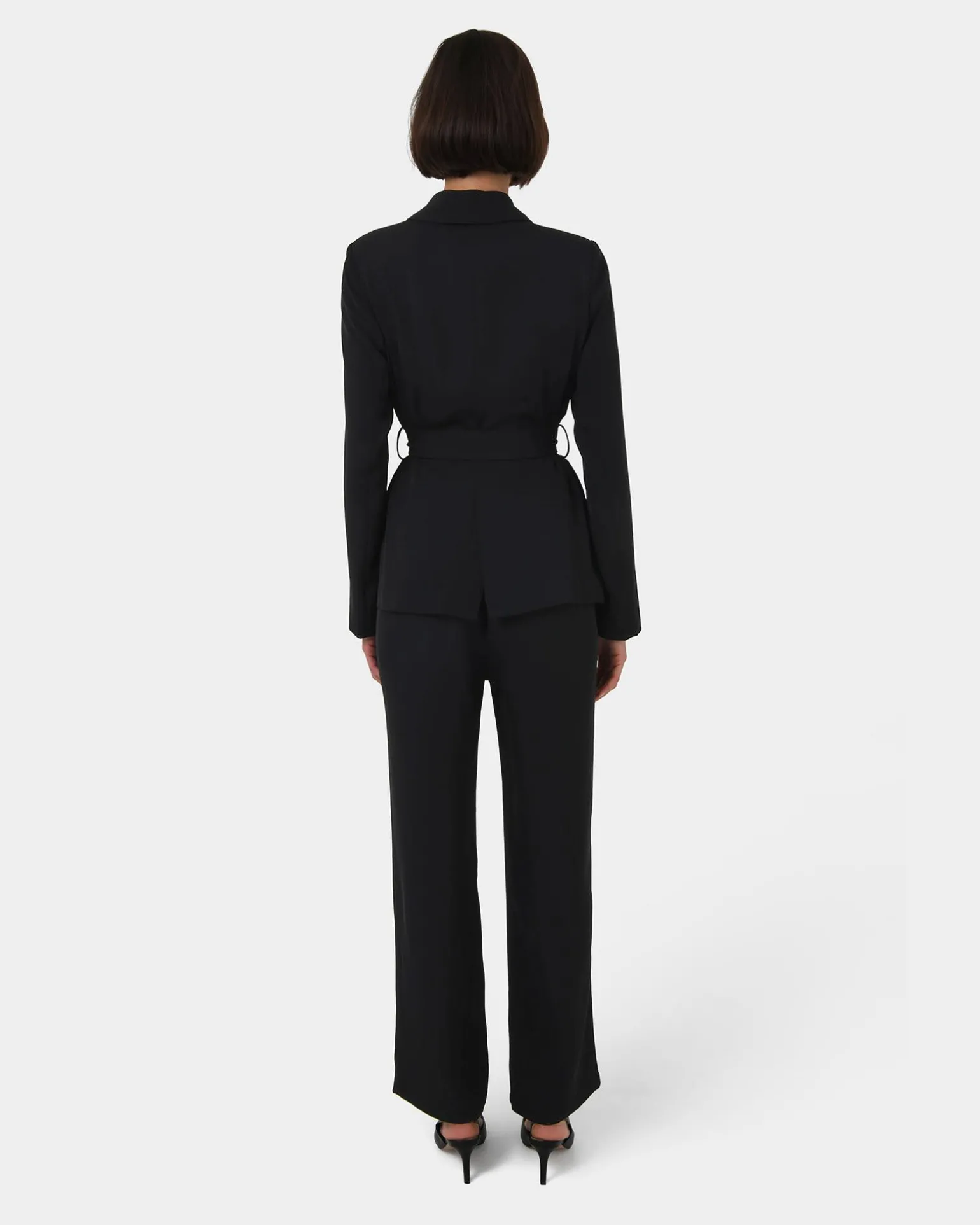 Rain Belted Blazer
