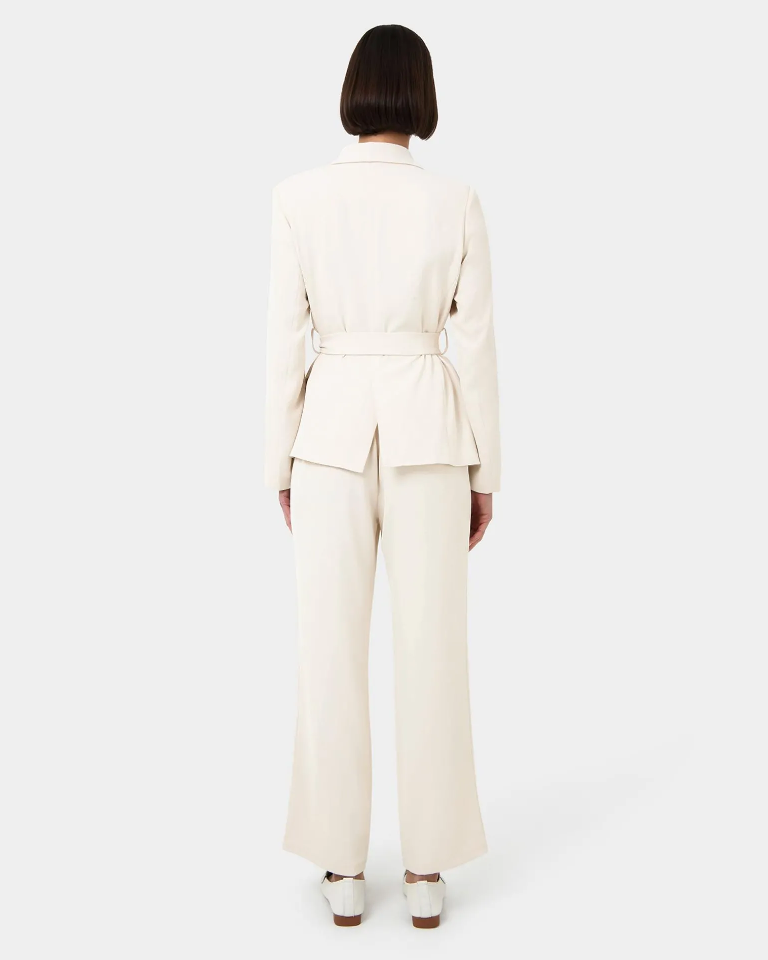 Rain Belted Blazer