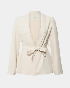Rain Belted Blazer