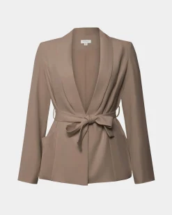 Rain Belted Blazer