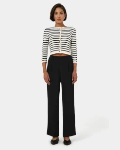 Rain Elastic Waist Pants