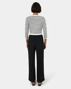 Rain Elastic Waist Pants