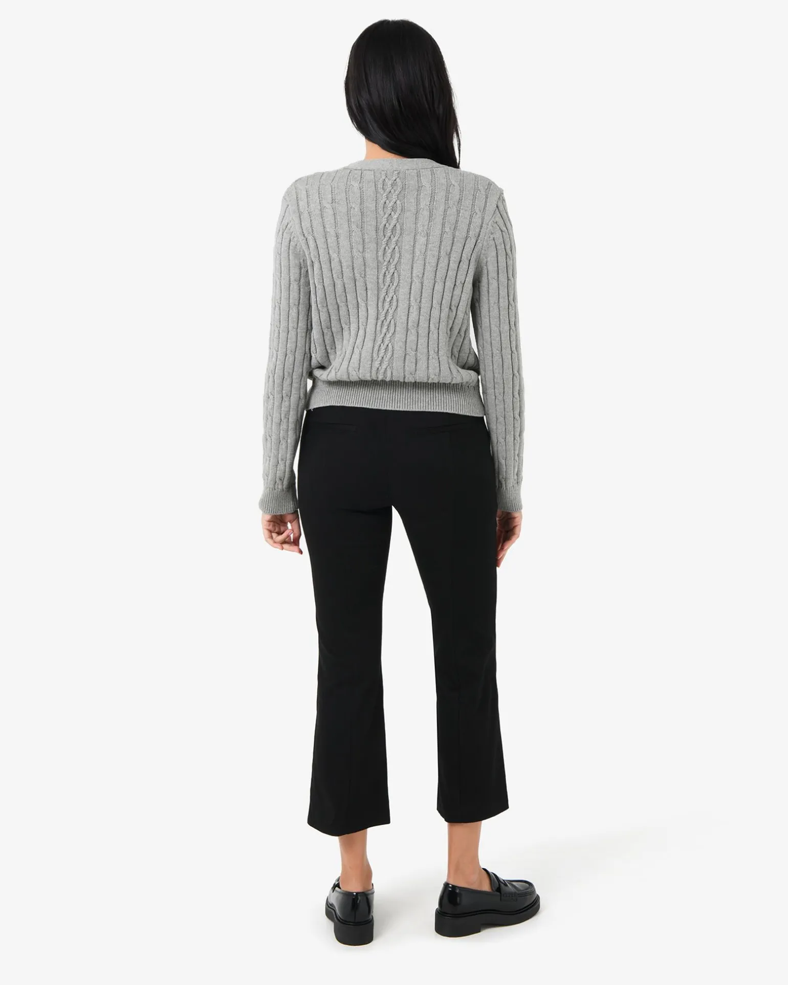 Rhodes Cable Knit Cardigan