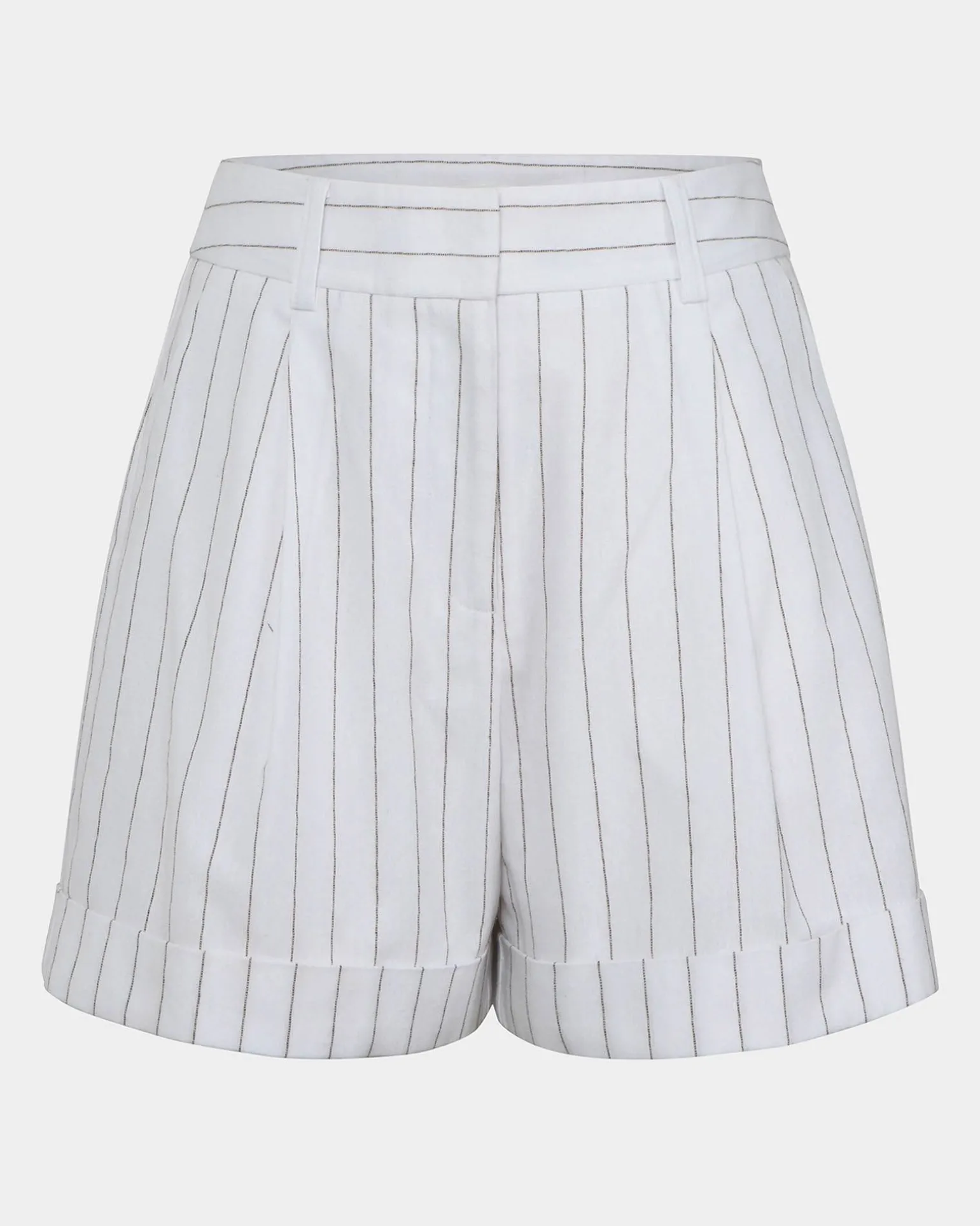 Ria Stripe Cotton Shorts