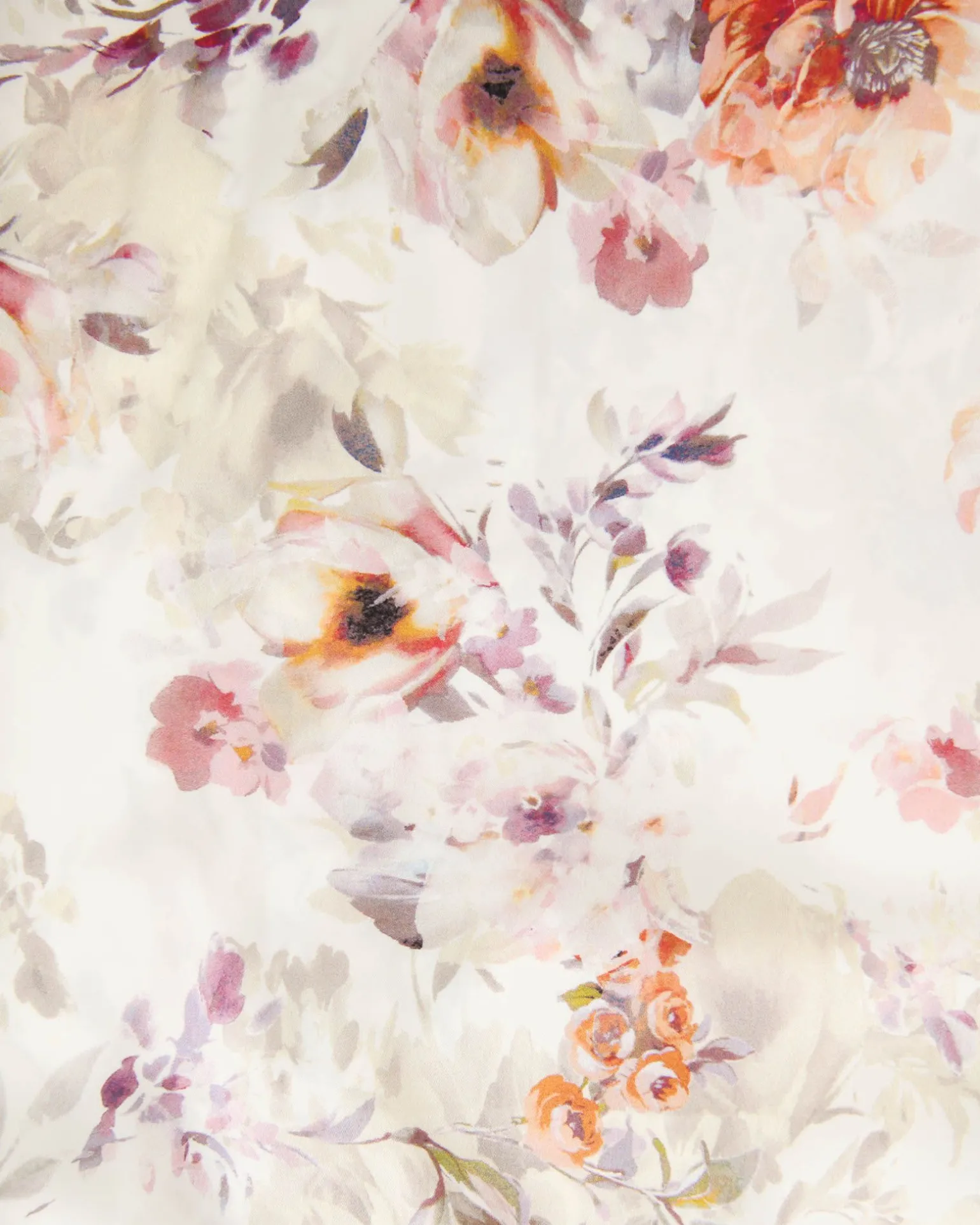 Rosy Floral Tiered Dress