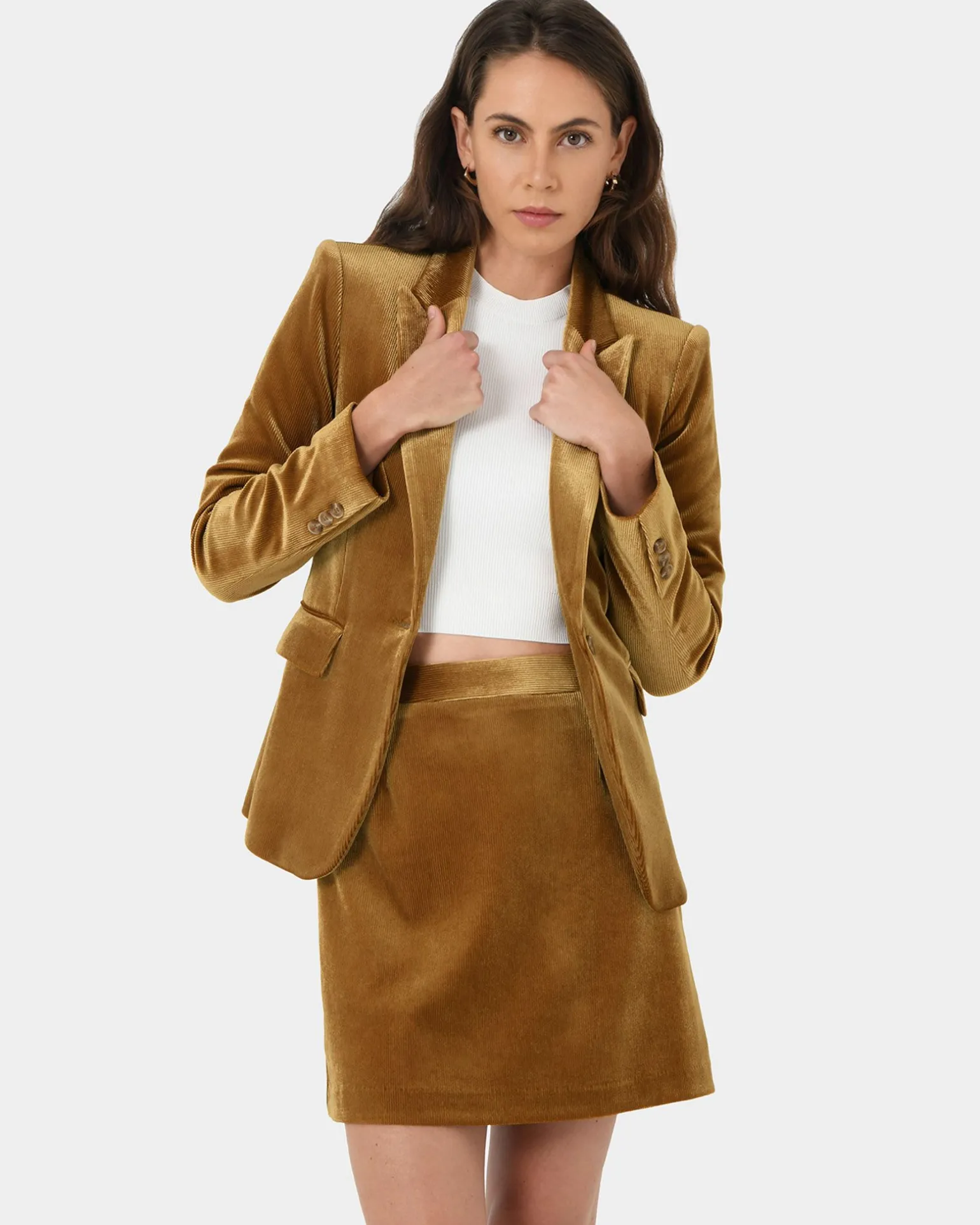 Rowan Mini Corduroy Skirt