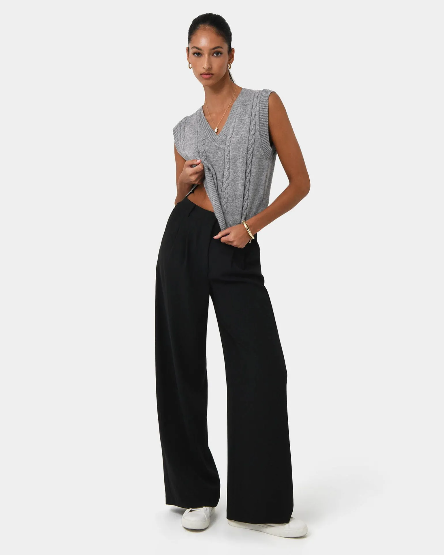 Rulia V-neck Knit Vest